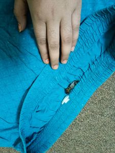 Blue Plazzo Kurta