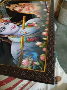 Radha Krishna framed Art Print