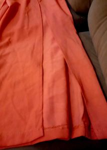 Asymmetric Skirt Plazo Front Slit