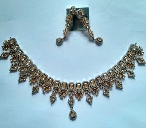 American Diamond Jewellery Set
