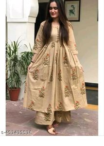 Elegant Floral Kurta Set