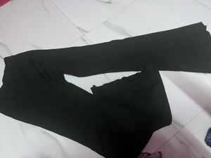 Black Flared Pants