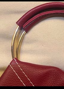 Maroon Handbag With Sling