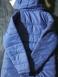 Blue Puffer Winter Jacket