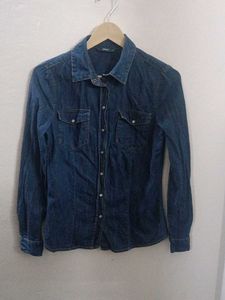 Branded Denim Shirt