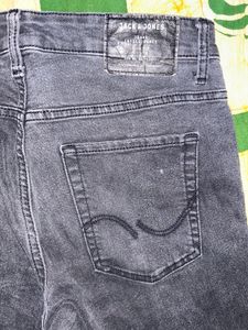 Jack & Jones Grey Denim Jeans