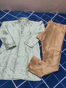 Chanderi Silk Kurta Set