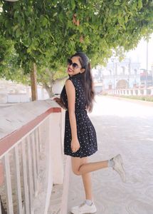 Polka Dot Mini Dress