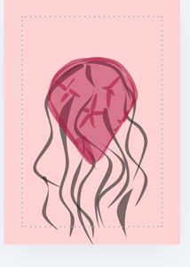 Crochet Floral Scarf