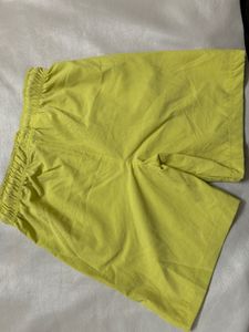 Boys&#39; Neon Yellow Pull-On Shorts