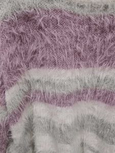 Striped Fuzzy Forever 21 Sweater