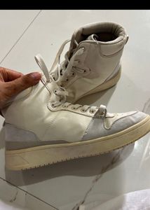 White High Top Sneakers 👟