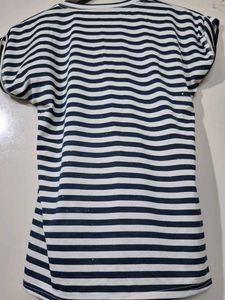 Stripes Top For Girls