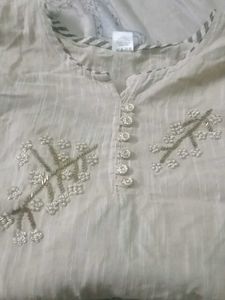 Elegant Embroidered Kurta