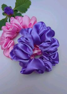 Satin Scrunchie Set