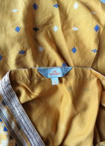 Anouk Yellow Kurta Set
