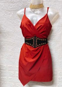 Red Bodycon Dress Small Size