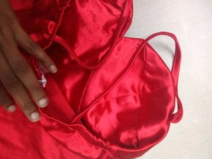 Red Cut Out Party Dress
