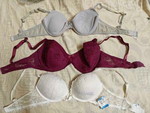 Combo Of 3 Important Bra's Like New Condition