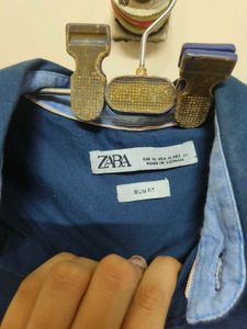 Zara Men Shirt Size: Slim Fit