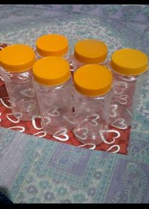 Plastic Kitchen Containers (Set of 6)