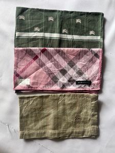 Burberry Combo Of 3 Hankies