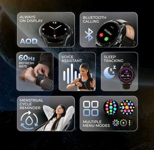 beatXP Vega Neo Smartwatch 1.43&#34;  Super AMOLED