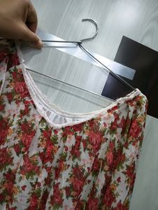 Beautiful floral something like balloon Dress