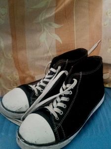 Black High Top Converse