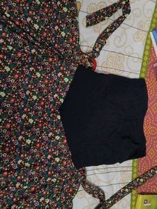 Black Floral Dress