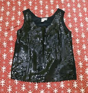 (SALE) Sequined party wear top