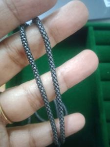 92.5 Silver Popcorn Chain