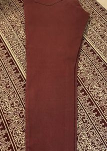 Skinny Maroon Denim Jeans
