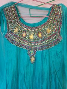 Anarkali Kurta, Bottom Duppata Set