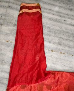 Embroidered Red &amp; Pink Salwar Kameez