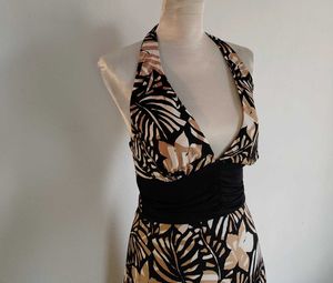 Y2k Dressbarn Halter Neck Dress