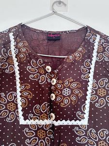 Brown Kurta