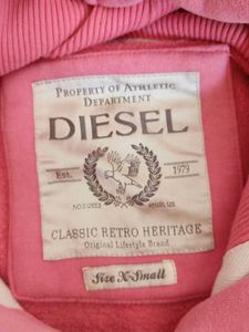Diesel Pink Hoodie - Cozy &amp; Stylish