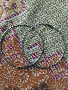 Silver Hoop Earrings