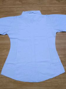 Light Blue Short Sleeve Button Down