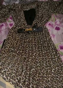 One Pc Dress With Belt