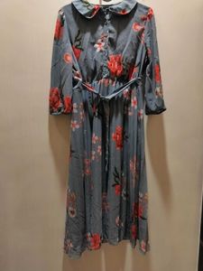 Sassafras Floral Midi Dress