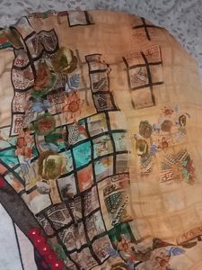 Elegant Printed Saree newly