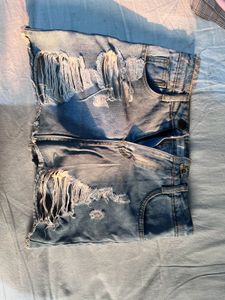 Combo Mini Skort and H&amp;M Backless Top