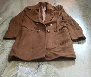 Brown Oversized Blazer/Coat