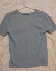 Button-Down Short Sleeve Top