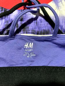 H&amp;M Sport Purple Sports Bra