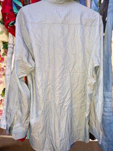 Men's Patterned Casual Shirt XXL 44 cm