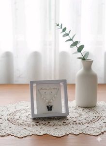 Butterfly Pearl Necklace Set