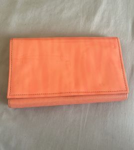 2 Combo Purses- New Sky Blue Sling+ Peach Clutch